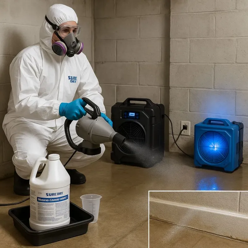 Sanitization and Odor Removal process in Royalton, IL