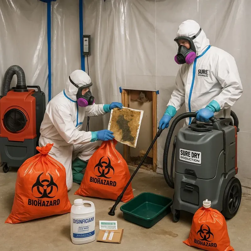 Contaminated Water Handling Protocols process in Royalton, IL